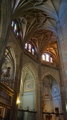 interior of the cathedral of Segovia