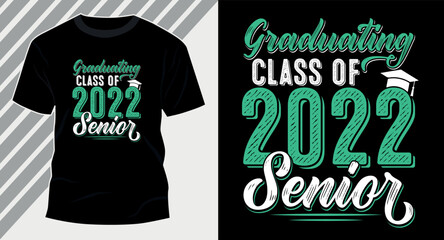 Back to school graduation education typography trendy vintage retro custom tshirt design vector graphic