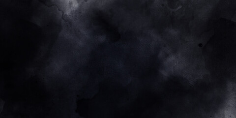 Elegant black background vector illustration with vintage grunge texture and dark gray charcoal color paint. High resolution Concrete and Cement background. Grey watercolor grungy paper texture 