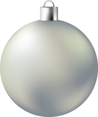 Holiday celebration decoration. christmas ball copy space template.