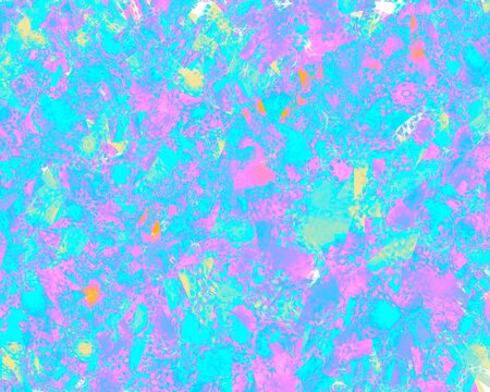 Vibrant pastel unicorn psychedelic background, party fun, ice cream, candy, games, kids, celebrations