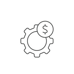 gears icons  symbol vector elements for infographic web