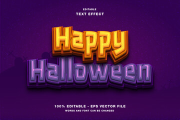 Happy Halloween Editable Text Effect