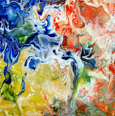 abstract background with bubbles