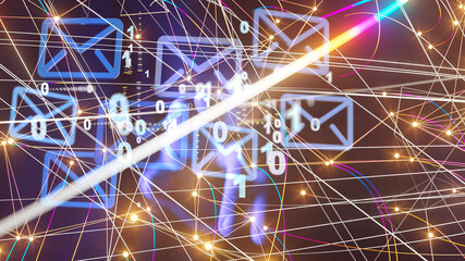 mail communication support contact concept service