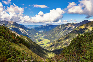 Talblick ins Allgäu