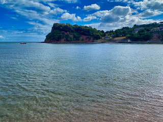 Naklejka premium Teignmouth beach in South Devon