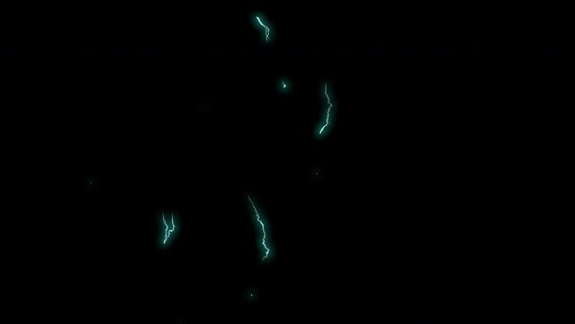 Electro 1007: A screen of electricity (Loop).