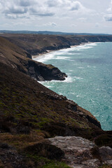 cliffs of cornwall england