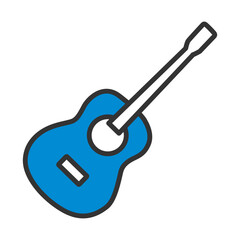 Icon Of Acoustic Guitar