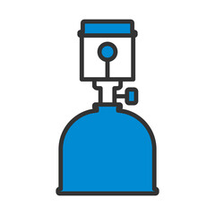 Icon Of Camping Gas Burner Lamp