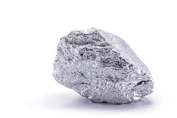 platinum nugget, noble metal, used in the production of catalysts, luxury jewelry, dense, malleable...