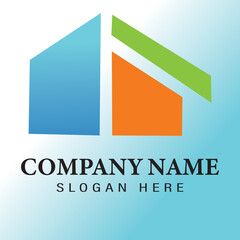 real estate logo vector construction logo