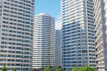 Obraz premium 綺麗なビル群の風景