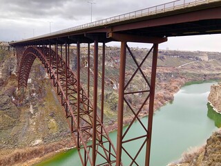 Idaho Twin Falls Bridge America