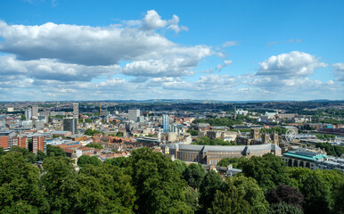 Fototapeta na wymiar Bristol City Skyline