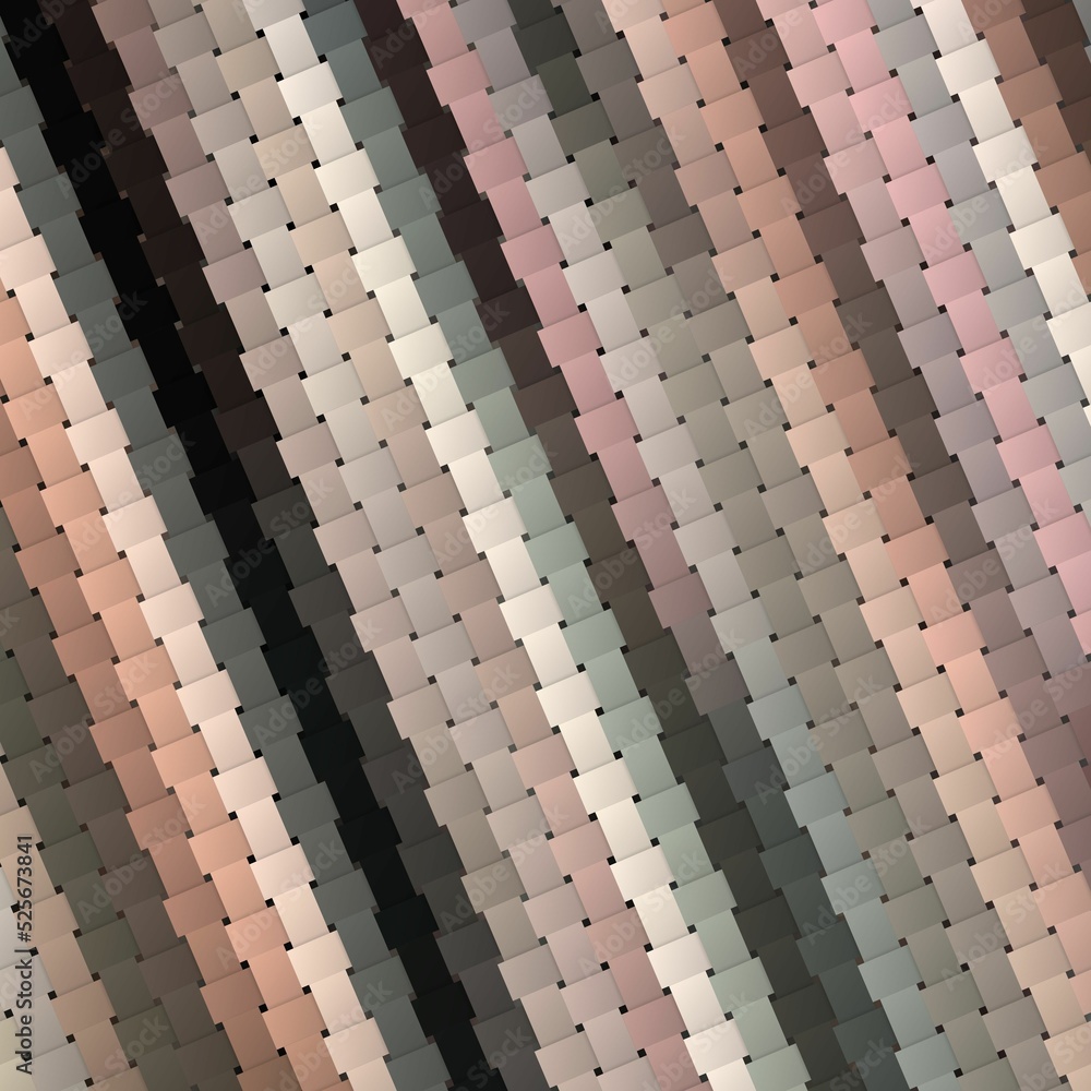 Poster an interlaced fiber checkered surface elements wicker plastic weave pattern texture background.