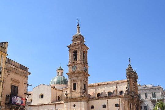 The church of the Annunciation in Partinico, Sicily