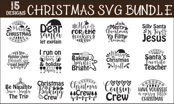 Christmas Svg Bundle