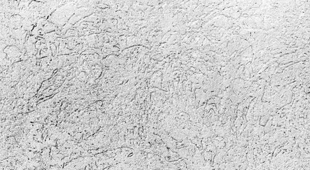 White concrete wall background texture with plaster
