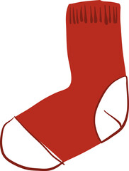 Hand drawn Merry Christmas's ornament illustrations element PNG file