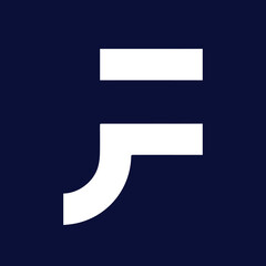JF Logo Design , Initial Based JF Icon