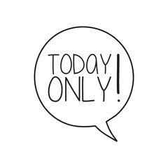 Today only on speech bubble.