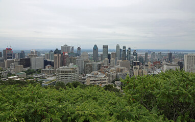 Fototapeta premium Panorama of Montreal - Canada