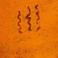 Rock Art (Petroglyphs & Pictographs) in Three Turkey Ruin in Northeast Arizona