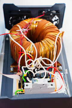 Internal device of electrical appliance, voltage stabilizer. copper transformer.