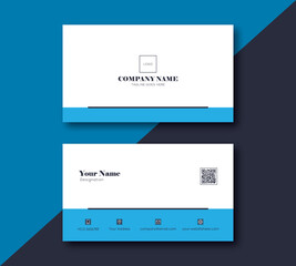 Business card design template, Clean professional business card template, visiting card, business card template.