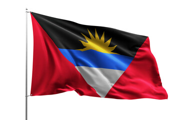 flag national nation patriotic wave flying fabric textile country transparent png clear antiguaangbarbuda
