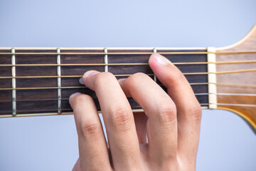 Bbmaj7 chord ,how to arrange guitar chords, beginner guitar, stringed music , minor major basic and...