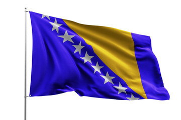 flag national nation patriotic wave flying fabric textile country transparent png clear bosnia
