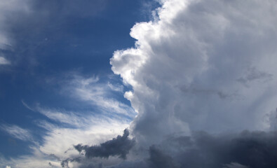 Storm clouds background, dramatic sky