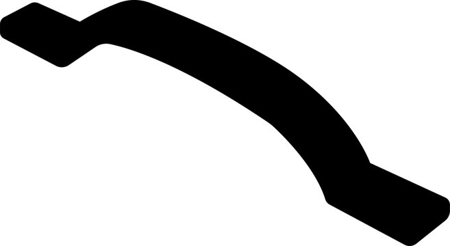 Modern automotive icon of car soor handle . The coolest car icons ever made. Automotive isolated doorknob
