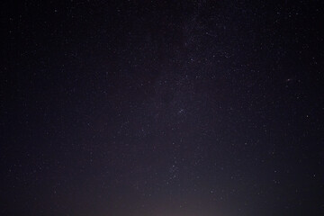 Starry sky milky way panorama. Abstract natural background