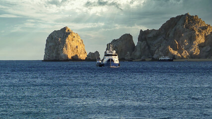 Naklejka premium Los Cabos harbor 