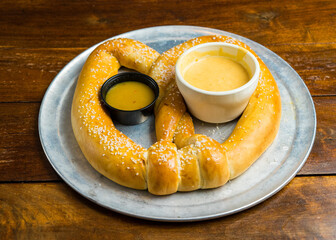 Jumbo soft pretzel