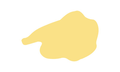 cream color blobs abstract