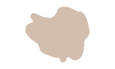 brown blobs abstract