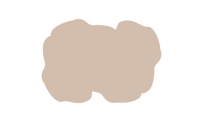 brown blobs abstract