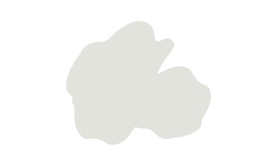 gray blob abstract