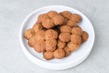 Kue Jahe or Ginger Cookies, Indonesian traditional snack