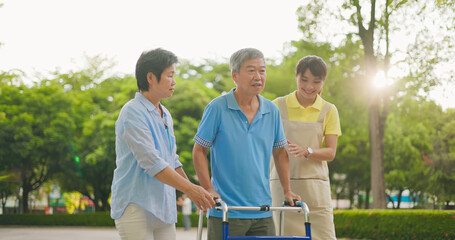 Senior healthcare concept