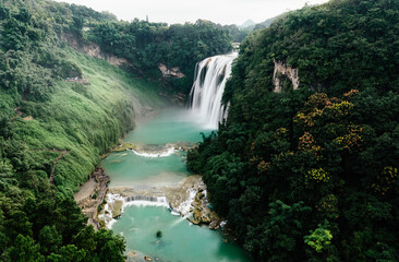 Huangguoshu Waterfalls of Guizhou, China