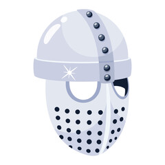 A corinthian helmet flat vector download