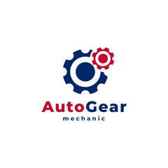 Gear Logo Design Inspiration. Suitable for Automotive Industry Icon