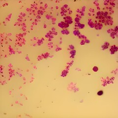 3D Bacteria Lactobacillus, illustration. Normal flora of small intestine, lactic acid bacteria. Probiotic bacterium