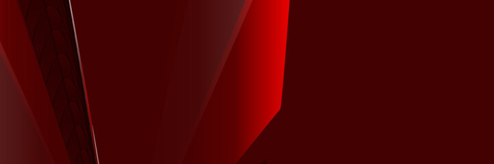 Modern red background vector